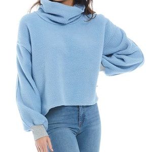 We the Free Elk Mountain Rainy Season Pullover Fleece Sweatshirt Free People